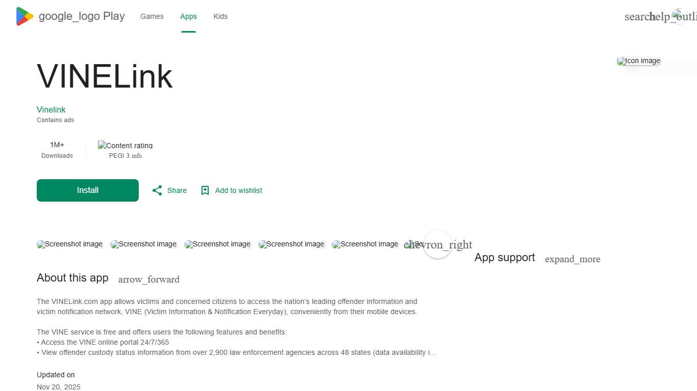 VINELink - Apps on Google Play